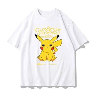Weiße Gotta catch em all Pokemon T-Shirts mit Mewtu, Relaxo, Pikachu oder Enton Motiv