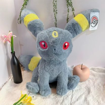 Fluffiges Umbreon Nachtara XXL Kuschel Pokemon (ca. 50cm) – Bild 2