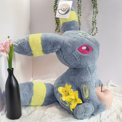 Fluffiges Umbreon Nachtara XXL Kuschel Pokemon (ca. 50cm) – Bild 3