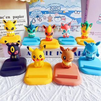 Pikachu, Evoli, Evoli Entwicklungen Handyständer in vielen Motiven und Farben