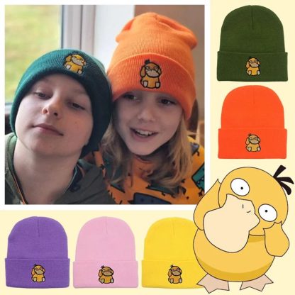 Süße Enton Psyduck Mützen Beanies für die kalte Jahreszeit in tollen Farben – Bild 2