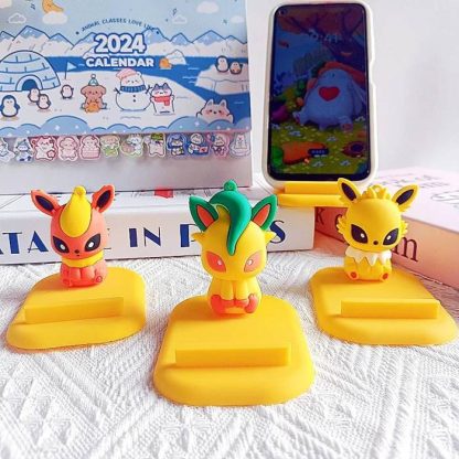 Pikachu, Evoli, Evoli Entwicklungen Handyständer in vielen Motiven und Farben – Bild 3