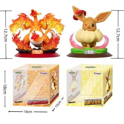Gigadynamax Glurak Charizard oder Evoli Eevee Gigadynamax Figuren – Bild 4