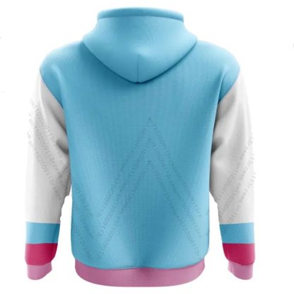 Feelinara Hoodie Sylveon Pokemon Pullover in Blau oder Pink – Bild 3