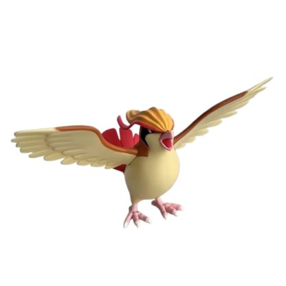Tauboss Pidgeot Pokemon Figur (ca. 15x9x7cm) – Bild 3