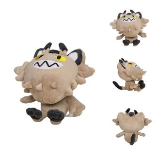Pokemon Galar Mauzi Galarian Meowth Kuscheltier (ca. 15cm)