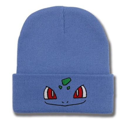 Kuschelige Bisasam Bulbasaur Winter Beanies Mützen in trendigen Farben – Bild 5