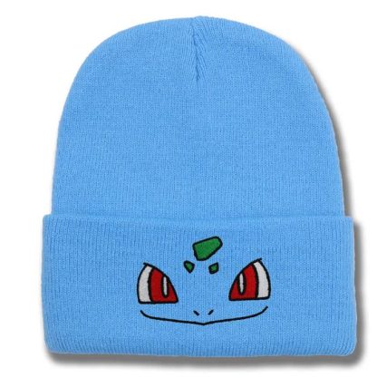 Kuschelige Bisasam Bulbasaur Winter Beanies Mützen in trendigen Farben – Bild 6