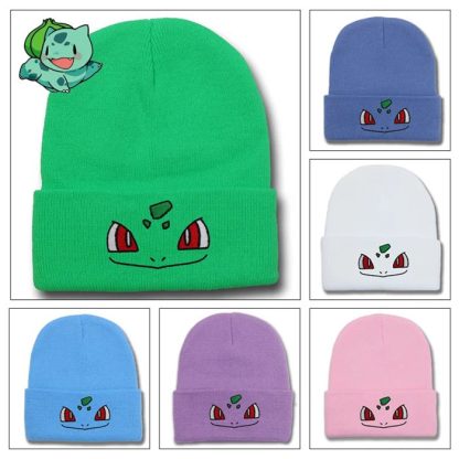Kuschelige Bisasam Bulbasaur Winter Beanies Mützen in trendigen Farben – Bild 8