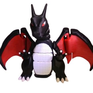 Glumanda Charmander, Shiny Glurak oder Glutexo Charmeleon Figur