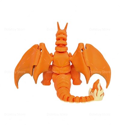 Mega Glurak Charizard X Y Figur mit bewegbaren Flügeln etc. – Bild 4