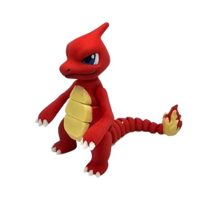 Glumanda Charmander, Shiny Glurak oder Glutexo Charmeleon Figur – Bild 6