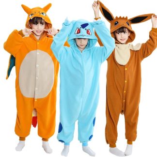 Pokemon Onesie für Kinder Kigurumis, Kostüm, Halloween