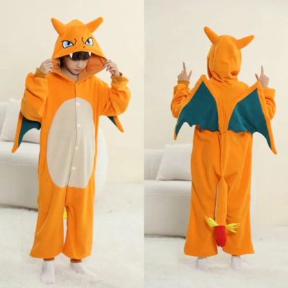 Pokemon Onesie für Kinder Kigurumis, Kostüm, Halloween – Bild 2