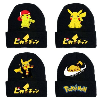 Warme Pikachu Kinder Wintermütze