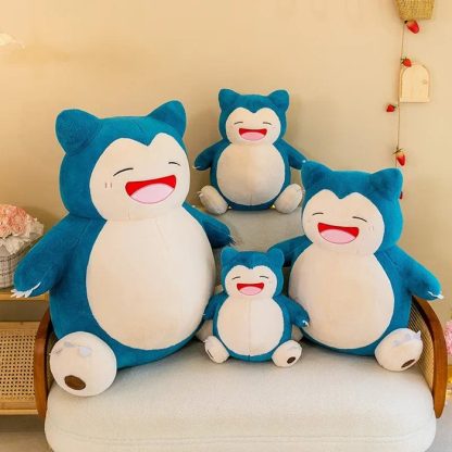 Freundlicher Lachender Relaxo Snorlax Kuschel Pokemon (ca. 30cm oder 40cm ) – Bild 4
