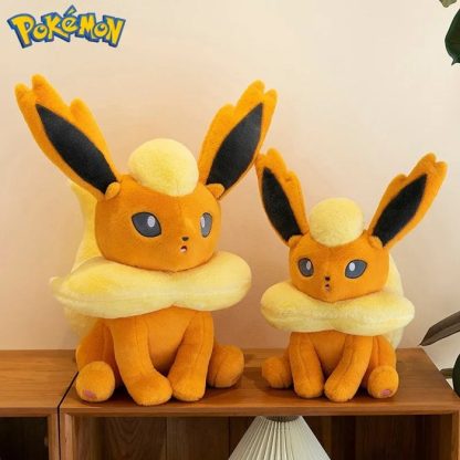 XXL Flamara Flareon Plüschtier Pokemon (45/60/80cm) – Bild 3