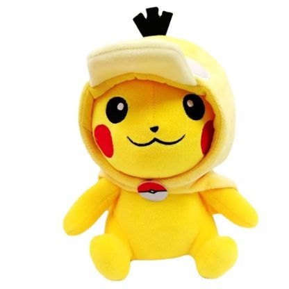 4er Set Pikachu Cosplay Stofftiere – Bild 3
