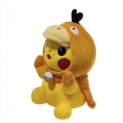 Pikachu Cosplay als Enton Plüsch Pokemon (ca. 20cm) – Bild 2
