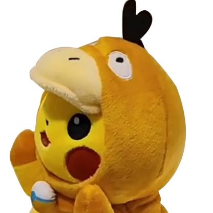 Pikachu Cosplay als Enton Plüsch Pokemon (ca. 20cm) – Bild 4