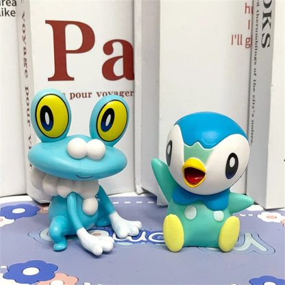 6er Set Pokemon Figuren mit Mimigma Mimikyu, Dratini, Froxy Froakie, Geckarbor Treecko, Plinfa – Bild 4