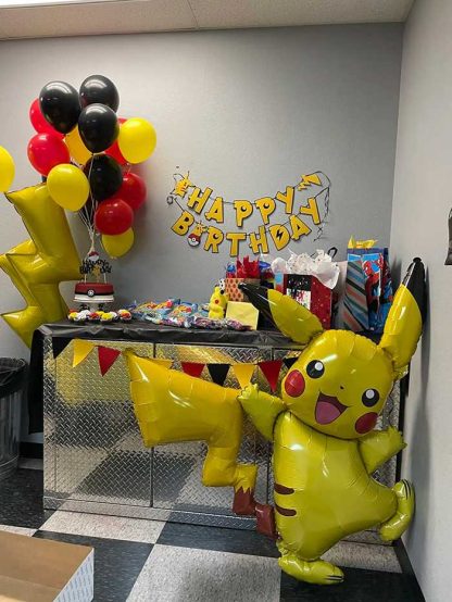 XXL Pikachu Ballon (130cm) für Feier, Geburtstag Deko etc. – Bild 4