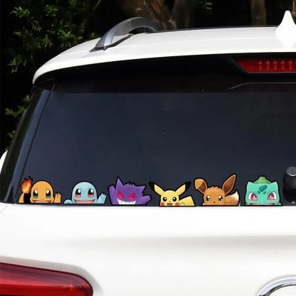 Lustige Pokemon Autoscheiben Scheiben Aufkleber – Bild 2