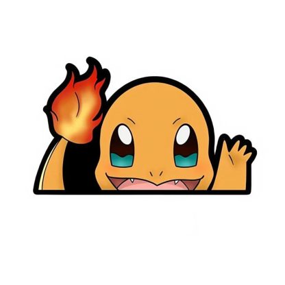 Lustige Pokemon Autoscheiben Scheiben Aufkleber – Bild 4