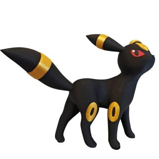 Große Pokemon Nachtara Umbreon Figur (ca. 22x24cm)