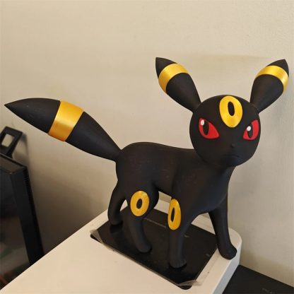 Große Pokemon Nachtara Umbreon Figur (ca. 22x24cm) – Bild 4