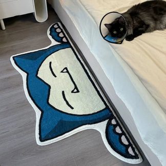 Niedlicher Relaxo Snorlax Teppich