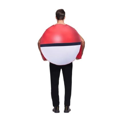 Pokemon Pokeball Kostüm Cosplay Karnevall Halloween Fasching für Erwachsene – Bild 5
