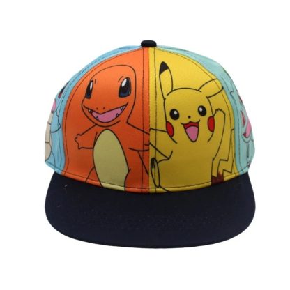 Bunter Pikachu Baseball Cap Sommer Mütze – Bild 2