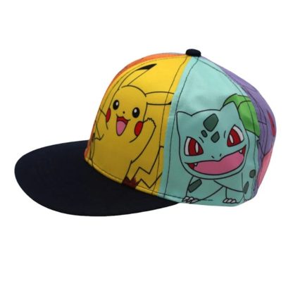 Bunter Pikachu Baseball Cap Sommer Mütze – Bild 4