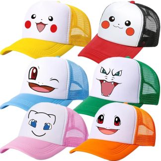 Pokemon Pikachu u. a. Baseball Caps - für Kinder oder Erwachsene