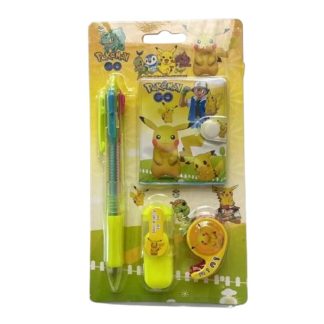 Pokémon Schreib und Schulset mit Stift, Heft etc.