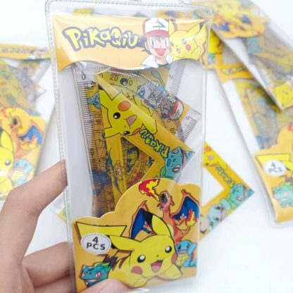 Pokemon Lineal Set für Schule und Freizeit (4 Stk.) – Bild 2