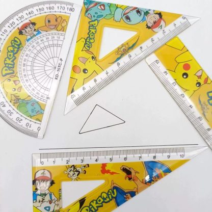 Pokemon Lineal Set für Schule und Freizeit (4 Stk.) – Bild 4