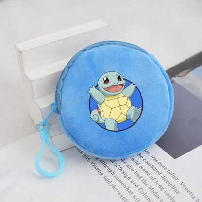 Kleine Plüsch Pokemon Geldbörse mit Clip für Kinder – Bild 4