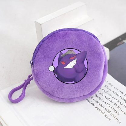 Kleine Plüsch Pokemon Geldbörse mit Clip für Kinder – Bild 5