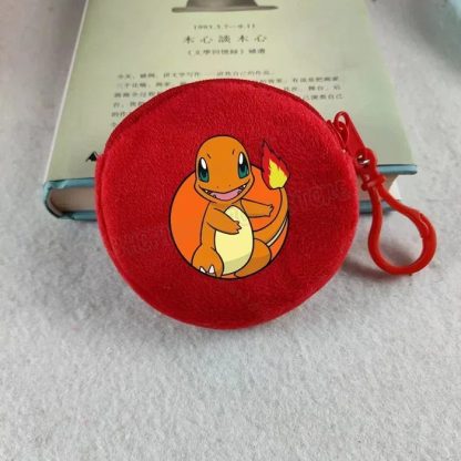 Kleine Plüsch Pokemon Geldbörse mit Clip für Kinder – Bild 11