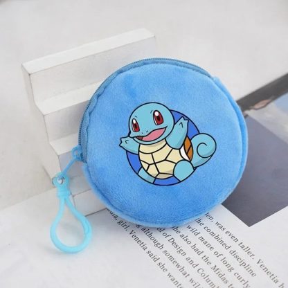 Kleine Plüsch Pokemon Geldbörse mit Clip für Kinder – Bild 12