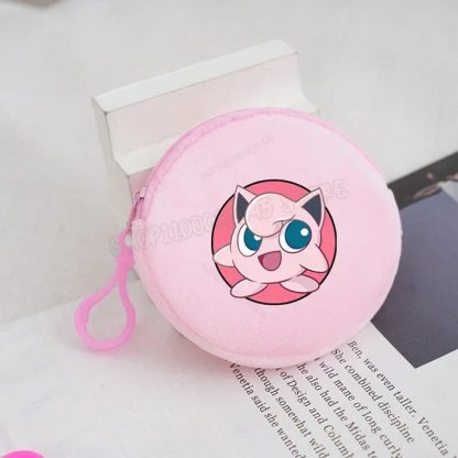 Kleine Plüsch Pokemon Geldbörse mit Clip für Kinder – Bild 13