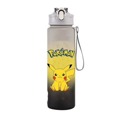 Bunte Pokemon Wasserflasche für Schule, Sport und Freizeit (700ML) – Bild 2