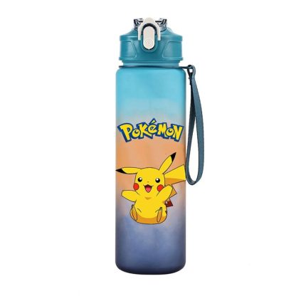 Bunte Pokemon Wasserflasche für Schule, Sport und Freizeit (700ML) – Bild 5