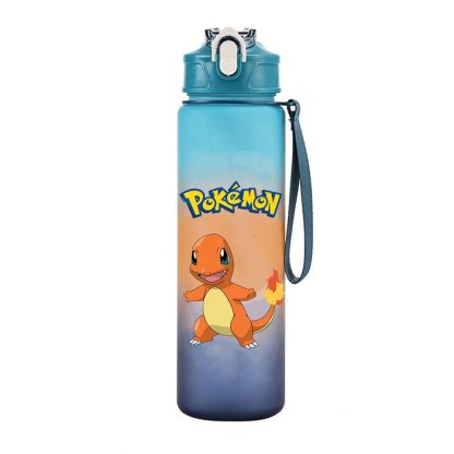 Bunte Pokemon Wasserflasche für Schule, Sport und Freizeit (700ML) – Bild 6