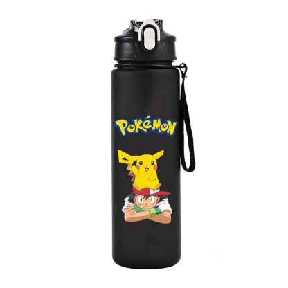 Bunte Pokemon Wasserflasche für Schule, Sport und Freizeit (700ML) – Bild 10