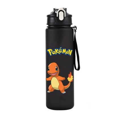 Bunte Pokemon Wasserflasche für Schule, Sport und Freizeit (700ML) – Bild 14