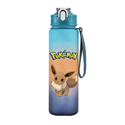 Bunte Pokemon Wasserflasche für Schule, Sport und Freizeit (700ML) – Bild 18