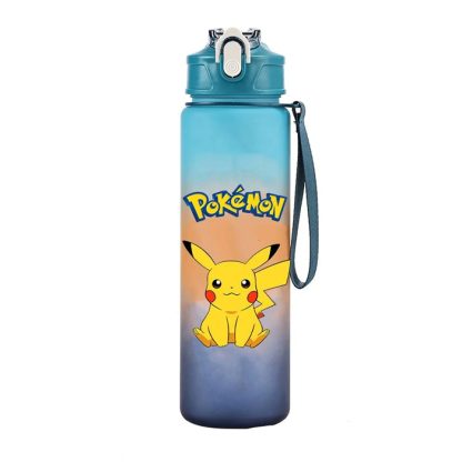 Bunte Pokemon Wasserflasche für Schule, Sport und Freizeit (700ML) – Bild 19